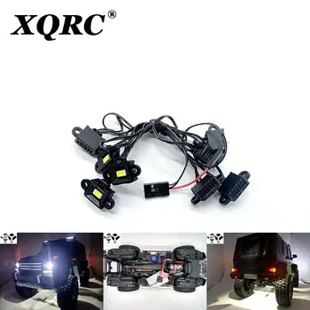  Vodotesný LED lampa kit pre kolesá obočie lampa 1 / 10 trx-6 trx6 g63 trx-4 trx4 G500 RC auto upgrade príslušenstvo